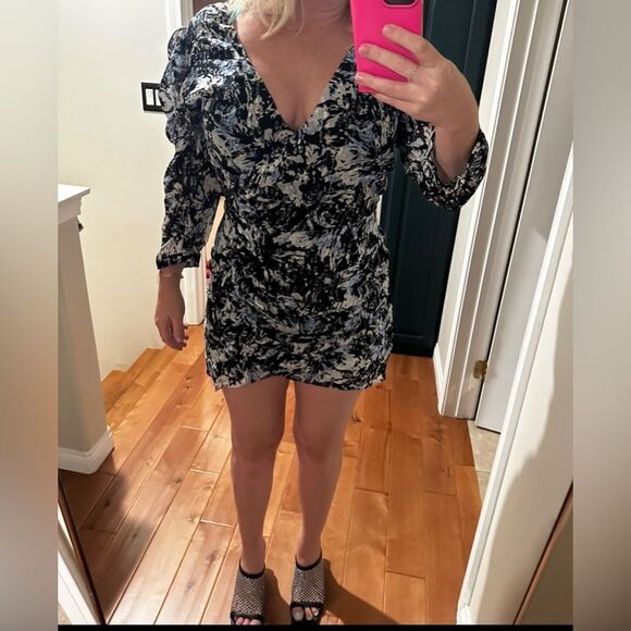 🖤The Kooples🖤 Firework Lurex Mini Dress (SIZE 3/L) - Picture 6 of 11